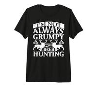 Grumpy Sometime I'm Deer Hunting Hunter Life Adventure T-Shirt Haut de Gamme