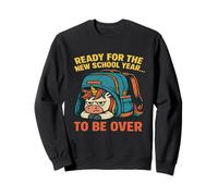 Grumpy Unicorn Back to School Funny New School Sweatshirt