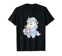 Grumpy Unicorn : ne Parlez Pas Avant la Conception du café T-Shirt