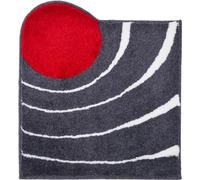 Grund Colani 2 Tapis de Bain, Polyacrylique Ultrasoft, Anthracite, 60x60 cm