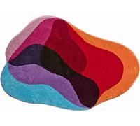Grund Karim 21 Tapis de Bain, Polyacrylique Supersoft, Rouge Bleu, 80 x 150 cm