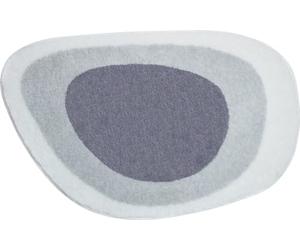 Grund Lake Tapis de Bain, Polyacrylique EXTRASOFT, Gris Argent, 60x90 cm