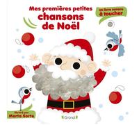 Grund - Mes premières petites chansons de Noël : un livre sonore à toucher Livre sonore et eveil avec 5 puces sonores et 5