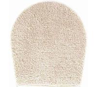 Grund Tapis de Bain 27 mm, Ultra Doux et Absorbant, Antidérapant, 5 Ans de Garantie, Melange, Couverture de Siège de Toilette 47x50 cm, Champagne