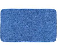 Grund Tapis de Bain 27 mm, Ultra Doux et Absorbant, Antidérapant, 5 Ans de Garantie, Melange, Tapis de Bain 80x140 cm, Denim