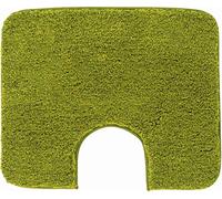 Grund Tapis de Bain 27 mm, Ultra Doux et Absorbant, Antidérapant, 5 Ans de Garantie, Melange, Tapis de WC avec Découpe 50x60 cm, Vert Kiwi