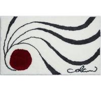 Grund Tapis de Bain Design COLANI, Ultra Doux et Absorbant, Antidérapant, 5 Ans de Garantie, Colani 18, Tapis de Bain 60x100 cm, Blanc