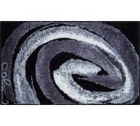 Grund Tapis de Bain Design COLANI, Ultra Doux et Absorbant, Antidérapant, 5 Ans de Garantie, Colani 42, Tapis de Bain 60x100 cm, Gris