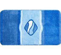 Grund Tapis de Bain, Ultra Doux et Absorbant, Antidérapant, 5 Ans de Garantie, Jewel, Tapis de Bain 60x100 cm, Bleu