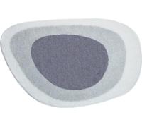 Grund Tapis de Bain, Ultra Doux et Absorbant, Antidérapant, 5 Ans de Garantie, Lake, Tapis de Bain 60x90 cm, Gris Argent