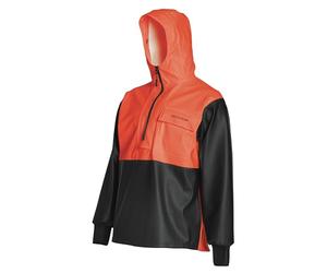Grundéns Men's Neptune Fishing Anorak Pullover - Orange - X-Large