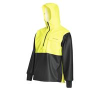 Grundéns Pull-Over Neptune pour Hommes pour la Pêche Commerciale Anorak, Imperméable, Ajustable, Hi-Vis Yellow, S