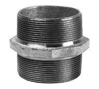 Grundfos Grundfos Accessoires pour pompe eaux usées / eaux sales Double manchon R1_1/2 galvanisé Quantité:1