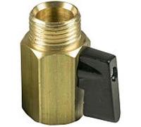 Grundfos vanne d'arrêt 96433905 R 1/2 x Rp 1/2 IG, PN 10, laiton, pour pompe de circulation