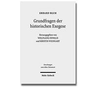Grundfragen Der Historischen Exegese