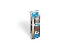 Grundig 89639 Lampe Solaire Spot Chromé Gris 8,6 x 65 x 16 cm Taille S