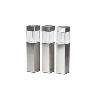 Grundig 90048 Lampe solaire carrée, Plastique, Multicolore