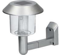 GRUNDIG Applique solaire à LED, argentée
