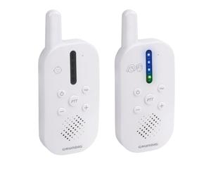 Grundig Babyphone Audio DECT - s150 m - Unité Parents-bébé - Indicateur sonore LED et Fonction réponse - Accessoires Chambre d'enfant - Blanc