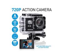 Grundig Caméra Vlog Sport 720P - Caméra Résistant à l'Eau - Caméra Embarquée 100