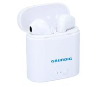 Grundig - Casque intra-auriculaire sans fil - Bluetooth 5.0 - blanc - avec étui de chargement et microphone - Earbuds, Earphone, Stereo headset, Headphones