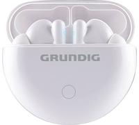 Grundig Casque sans fil Bluetooth True Wireless Sport Earbuds - Casque Jusqu'à 9 heures d'autonomie - Charge rapide USB-C - Confortable - Blanc