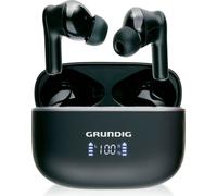 Grundig Casque sans fil In Ear Bluetooth Earbuds 300mAh - Ecouteurs avec affichage LED et 6,5 heures d'autonomie - étui de chargement et câble de chargement USB-C inclus