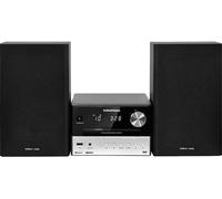 Grundig CMS 3000 Chaîne stéréo DAB+, Bluetooth, CD, USB, AUX, 2 x 15 W noir, argent