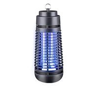 Grundig Destructeur d'insectes électrique 4 W Piège à Mouches 800-1000 V - Attrape-Insectes intérieur - Bac de ramassage Amovible - Portée jusqu'à 50 m² - Noir