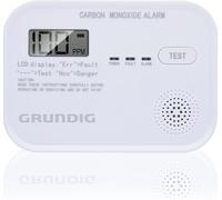 Grundig Détecteur de monoxyde de carbone Appareil de mesure du Co2 avec pile de 10 ans - Détecteur C02 avec écran LCD, alarme de batterie faible et alarme de défaut de capteur - Alarme de 85 dB - Mont