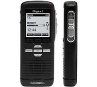Grundig Digta 7 Slide, Dictaphone Noir avec Digtasoft One, Typ 702