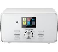 Grundig DTR 5000 2.0 - Personnel - numérique - AM,DAB,DAB+,FM - 14 W - 6,1 cm (2.4 pouces) - blanc