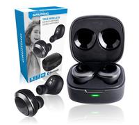 Grundig Écouteurs Bluetooth sans fil TWS avec micro – 5 h d'autonomie – USB‑C – Noir