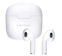 Grundig Bluetooth Headphones - In Ear Earbuds 200 mAh - Ecouteurs avec 3 heures d'autonomie - Casque sans fil pour téléphoner les mains libres - Etui de chargement USBC inclus
