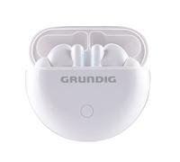 Grundig Écouteurs Bluetooth sans Fil - Écouteurs Sport True Wireless - Autonomie Jusqu’à 9H - Charge Rapide USB-C - Confort Optimal - Blanc
