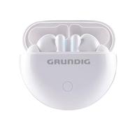 Grundig Écouteurs Bluetooth sans Fil - Écouteurs Sport True Wireless - Autonomie Jusqu’à 9H - Charge Rapide USB-C - Confort Optimal - Blanc