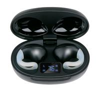 Grundig Écouteurs sans fil Bluetooth - Écouteurs intra-auriculaires avec écran LED et étui de chargement - Technologie OWS et chargeur USB-C - Noir