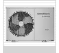 GRUNDIG GHP MM08 Pompe à chaleur Pose libre | Classe énergétique A++ | Pompe à chaleur, Technologie inverter, Fonction chauffage et refroidissement