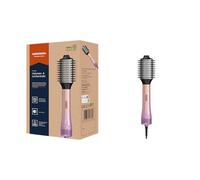 GRUNDIG HS 6482 Fer à Boucler Volume & Boucleur HS 6482, 1200W, Céramique avec Huile d'Argan, Fonction Ionique, 2 Niveaux Température/Flux d'air, Mode Froid, Embout Ovale pour Boucles, Ondulations et