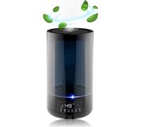 Grundig Humidificateur et diffuseur d'arômes 4,3L - Diffuseur d'huiles essentielles - Humidificateur avec hygromètre et minuterie - Pièces de 15 à 35m2 - avec veilleuse - Noir