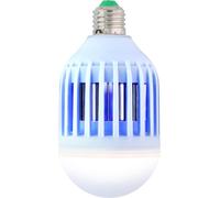 Grundig Insektenlamp - Destructeur d'insectes Piège à mouches - S'adapte aux montures standard - Blanc / Bleu clair