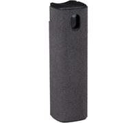 Grundig Kit de nettoyage d'écran - Spray 2 en 1 et chiffon en microfibre - Rechargeable - Nettoyage sans traces pour ordinateur portable, moniteur, TV, tablette, smartphone - Gris - Compact et