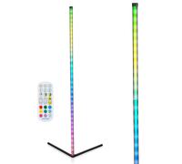 Grundig Lampadaire LED RGB 140 cm - Barre LED sur pied et Lumière RGBW - Incl. T
