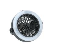 Grundig Lampe de Camping et Ventilateur 2 en 1 Sur pied ou suspendu - 3x AA (exc