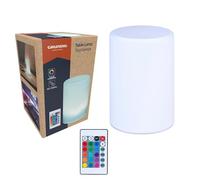 Grundig Lampe de Chevet LED - Lampe de Table avec Changement de Couleur et Telecommande - Lampe de Chevet Chambre - Lampe Led avec Plusieurs Effets Lumineux