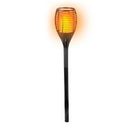 Grundig Lampe de jardin solaires - 72 LED - effet de flamme - Ø12cm x 77cm de ha