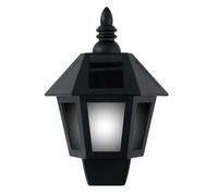 Grundig Lampe Solaire Extérieur Applique Murale avec LED Cool White et Effet Fla