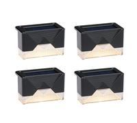 Grundig Lampe Solaire Extérieur Pack de 4 - Lumière Solaire pour Terrasse et