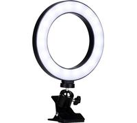 Grundig LED Selfie Ringlicht avec clip, Ø 15,6?cm - Lampe annulaire pour la photographie et la vidéo