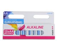 GRUNDIG - Lot de 12 piles Alcaline LR06 GRUNDIG - Réf. 871125251677